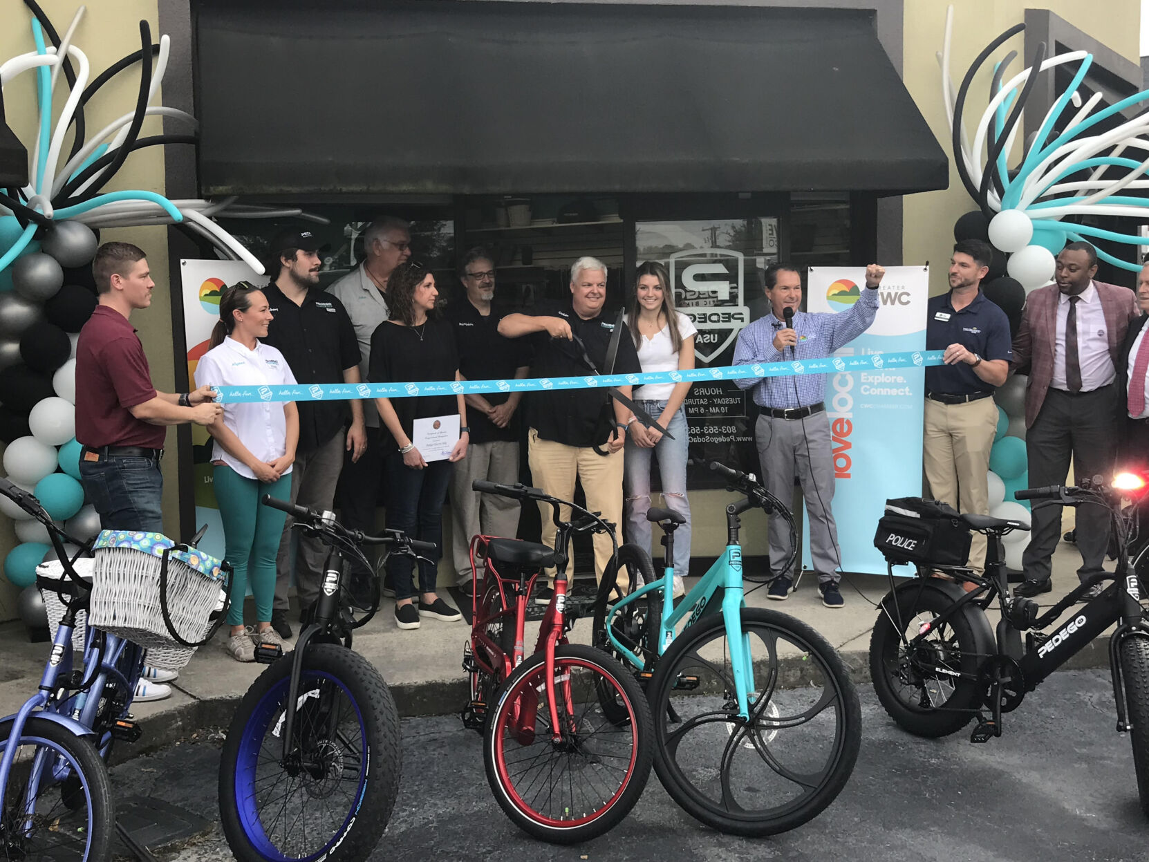 Pedego Soda City grand opening